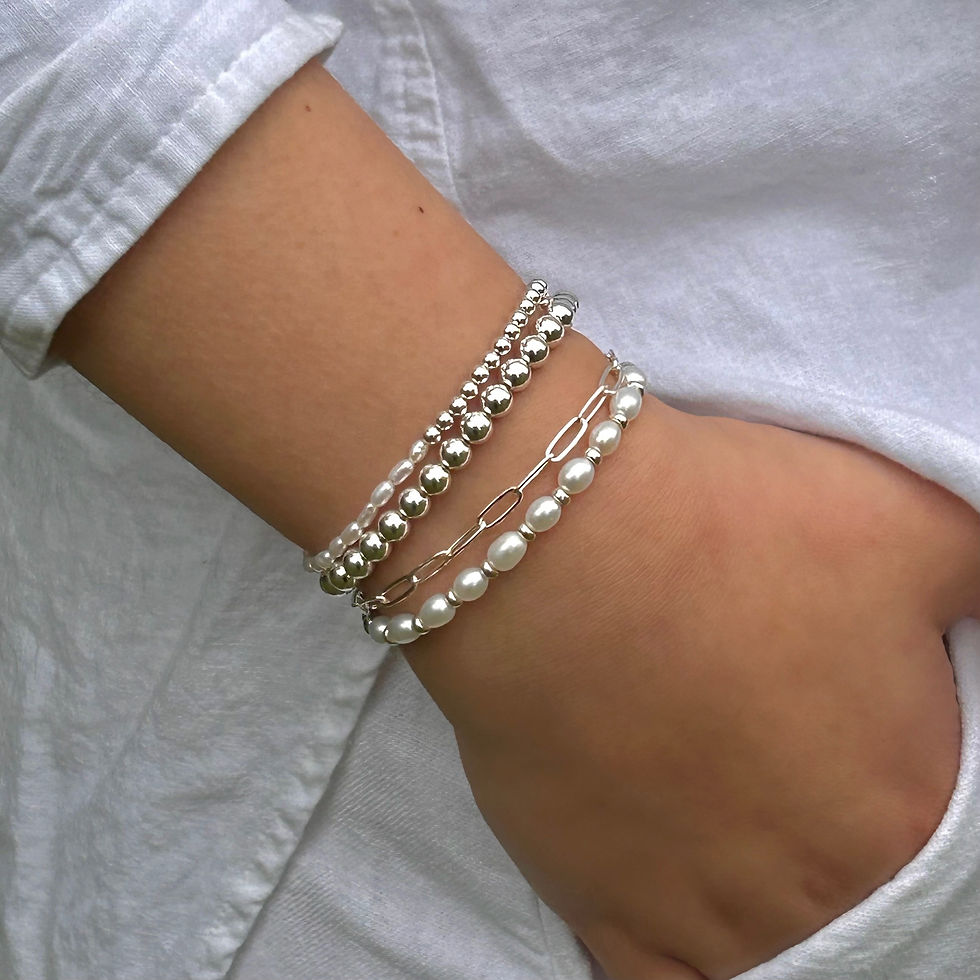 Thumbnail: VIVIAN BRACELET - SILVER