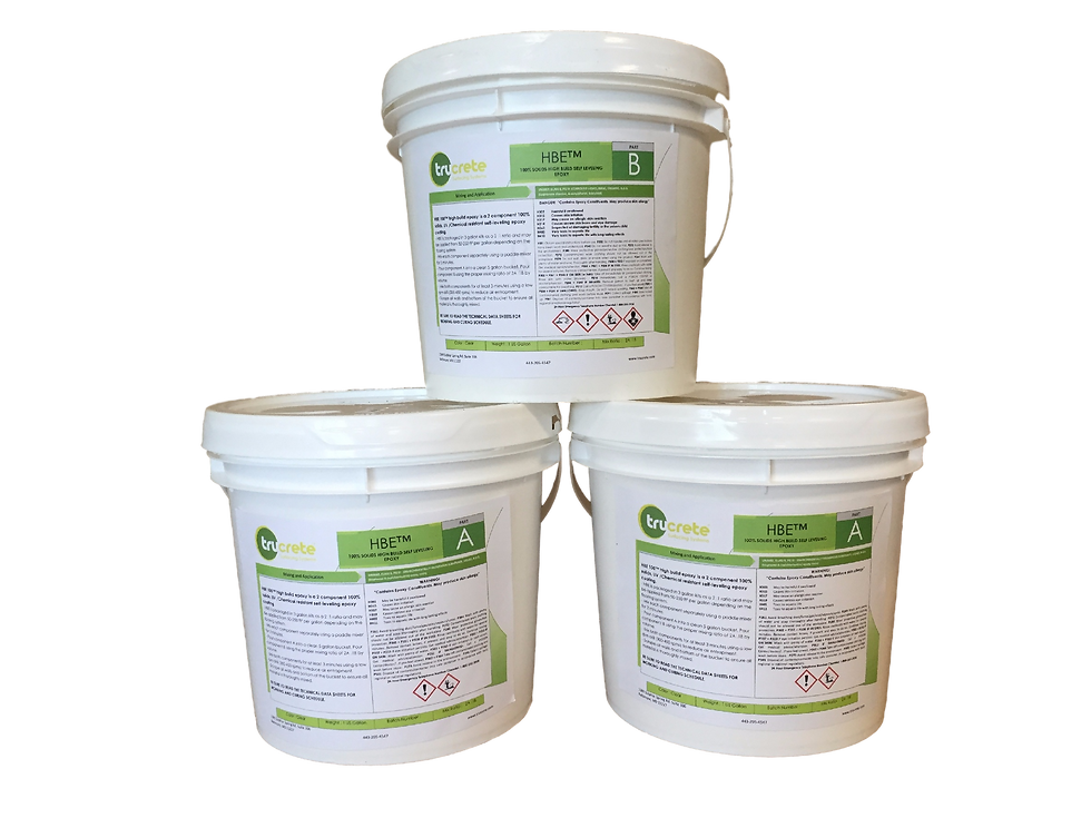 HBE 100% Solids High Build Epoxy: 3 Gallon Kit