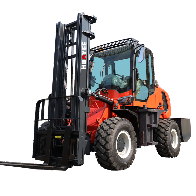 HUAYEE HYF35 3.5T All-Terrain Forklift - 1