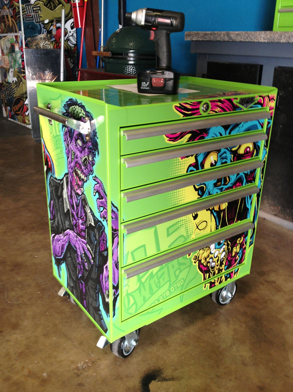 wrapped toolbox