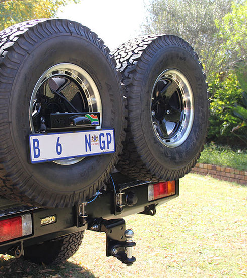 DOUBLE SPAREWHEEL CARRIER