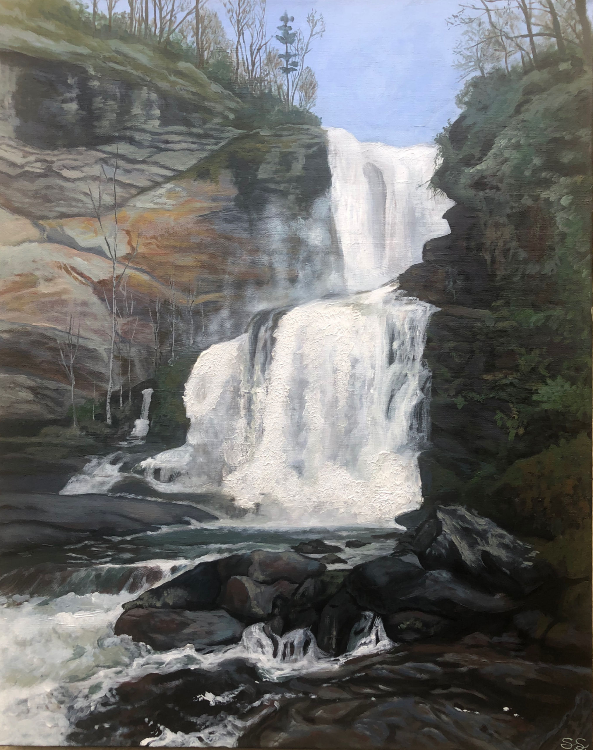 High Falls - 12 x 16 Print