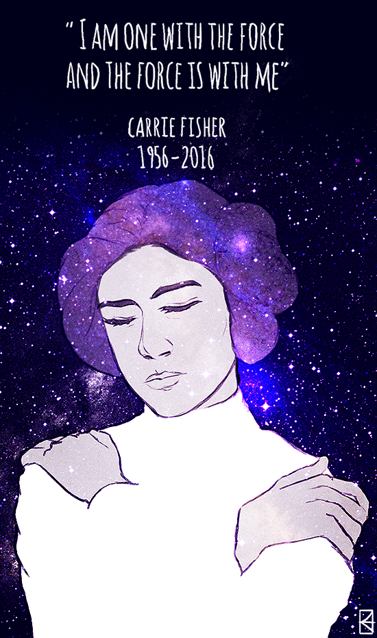 Carrie Fisher tribute