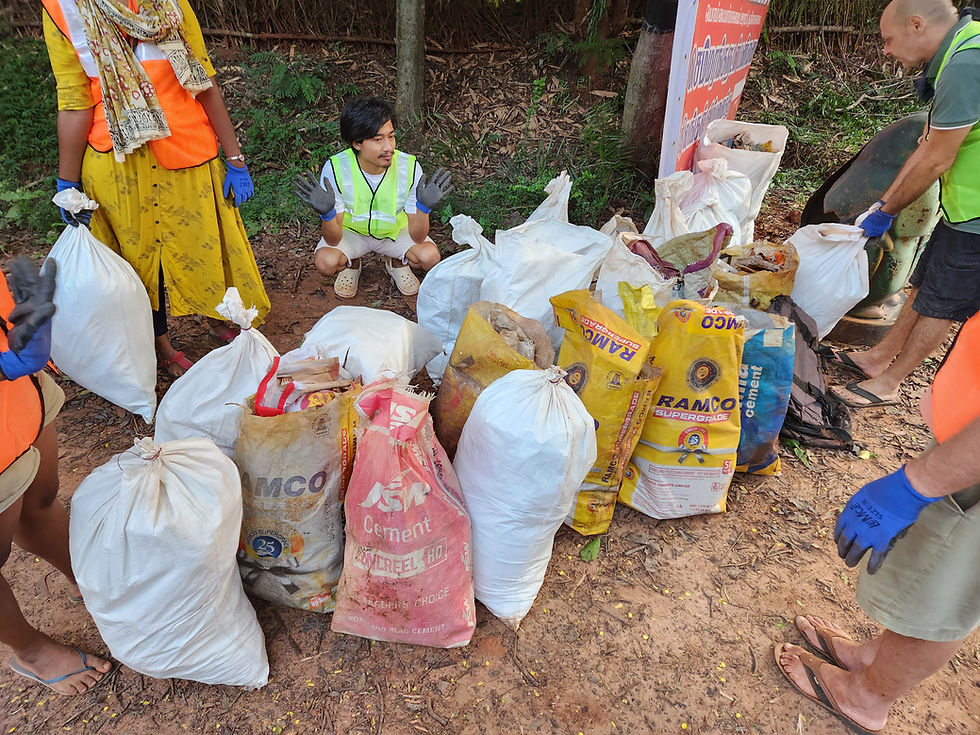 Trash Walk: Making A Cleaner Auroville