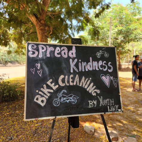 Spreading an act of Kindness: Free Bike Cleaning