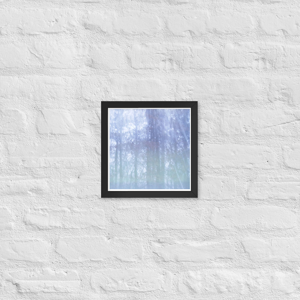 Thumbnail: The Forest Beyond Unworthy Eyes: Framed poster