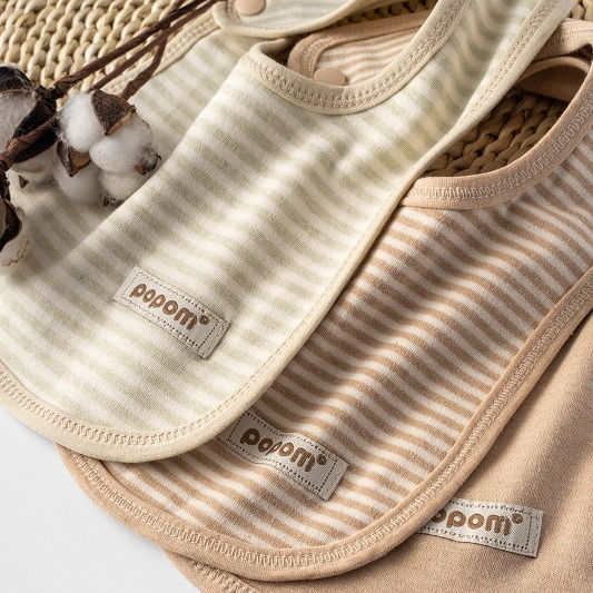 Miniatura: Pure Cotton Colorful National Bib Collection