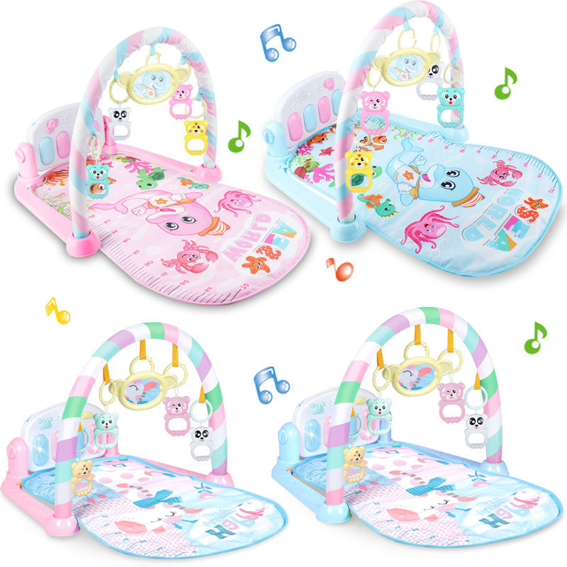 Miniatura: Explosive Baby Pedal Piano Music Fitness Frame Toy