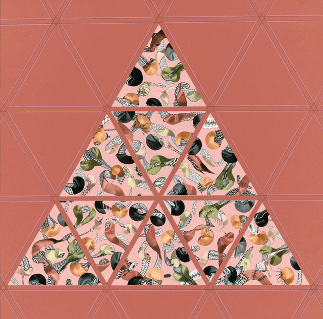 Pink Triangle on Pink