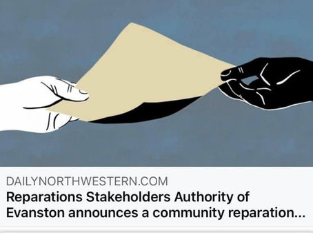 Reparations Stakeholder Authority of Evanston: for the Black Community by the Black Community.