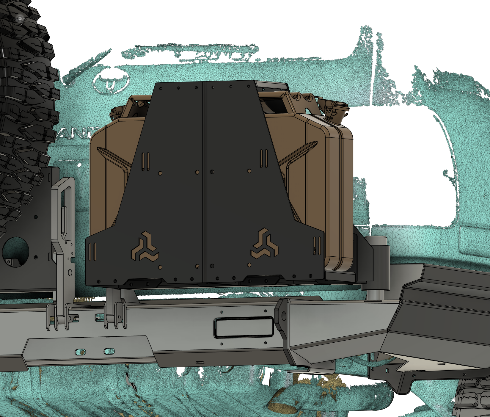 20L JERRY CAN HOLDER