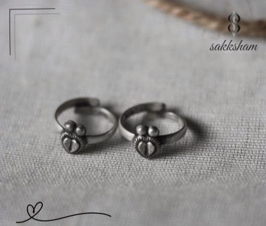 Bholi Bichhiya Heart (Toe Ring)