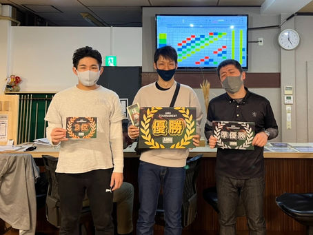 2022.3.12(土) 14-1WORKOUT結果|PABC|AGCL|大阪ビリヤード