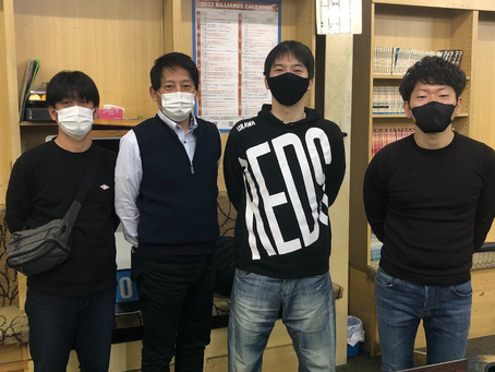 2023.1.13(金)DENO PABC Monthly Touenament結果|PABC|KPCL|大阪ビリヤード