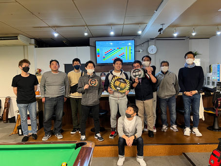 2022.10.9(土) 14-1WORKOUT結果｜PABC｜KPCL｜大阪ビリヤード