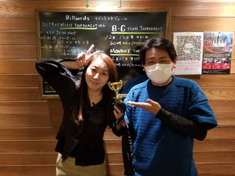 2022.12.13(火) Break BC Monthly Touenament結果｜BCL｜KPCL｜大阪ビリヤード