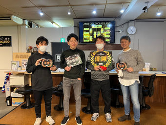 2023.1.7(土) AMII GOLD CLASS結果｜ABC｜KPCL｜大阪ビリヤード
