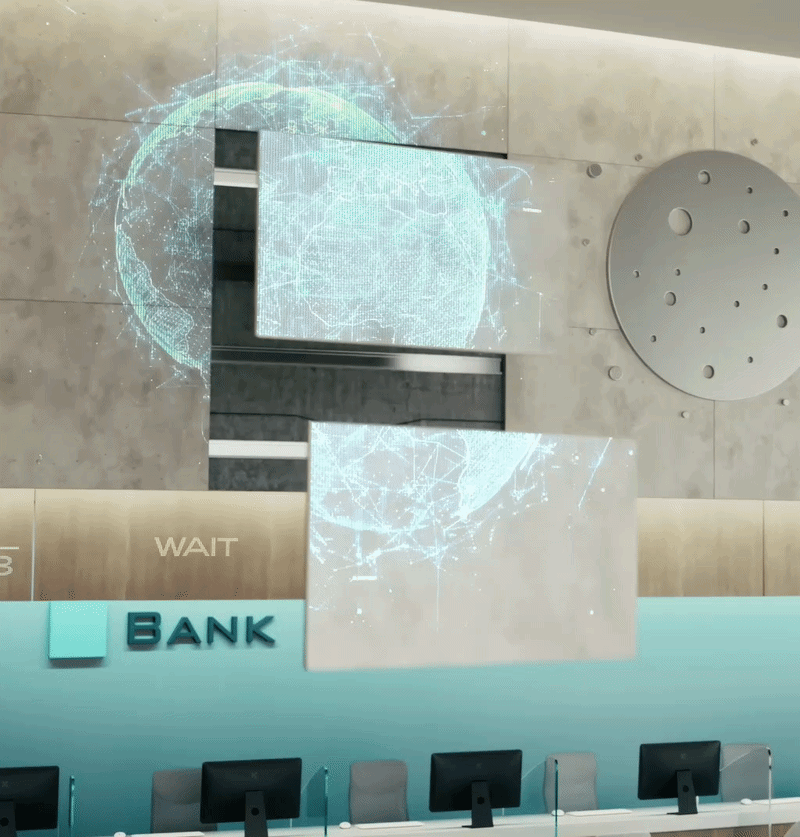 Architectural Revolution
Seamlessly blending materials and digital technology, our system turns stone, wood, or brick facades into invisible 4K displays that disappear when not in use. Fully embedded with zero exposed surfaces, it replaces traditional LED screens while unlocking new commercial value: retail walls drive 40% longer dwell time; building facades become 2,000‑nit billboards earning ad revenue and lifting asset value. Powered by the eBIPV Nubestone Curtain, the entire system runs on solar energy — generation, storage, and display, all in one.
