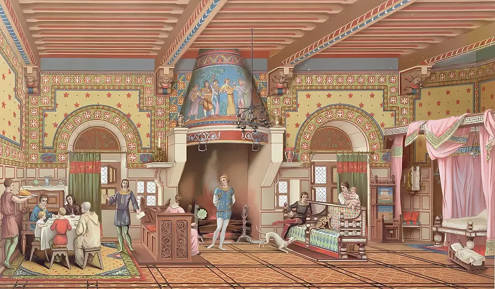 Figure 5: French Castle Interior. (n.d.). M