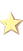 Decorative gold star