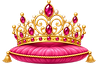 Princess crown representing The Cranky Princess children's audiobook series by L.D.Burr