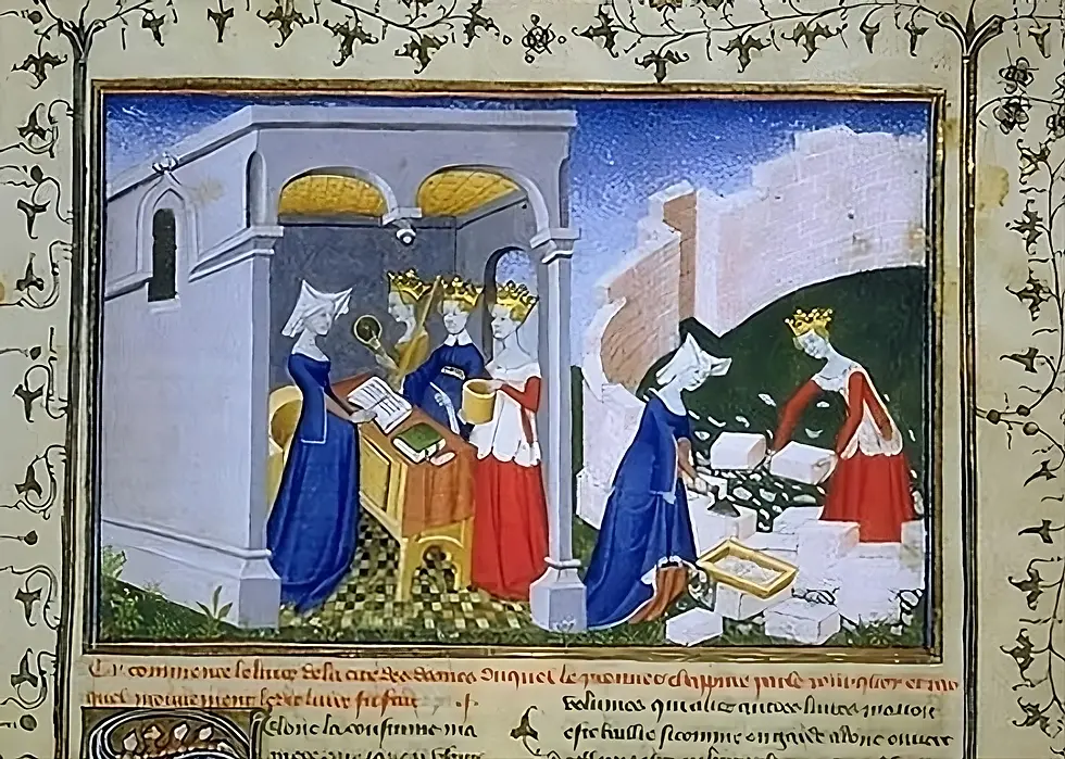 Figure 4: The City of Ladies. (n.d.). A Medieval Woman's Companion.