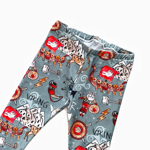 LEGGINGS - WAISTBAND WITH ELASTIC