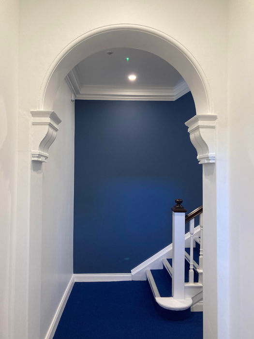 Entrance to office