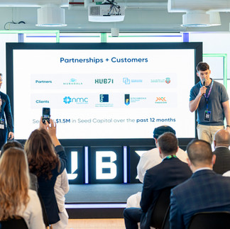 healthStay at Hub71 Demo Day