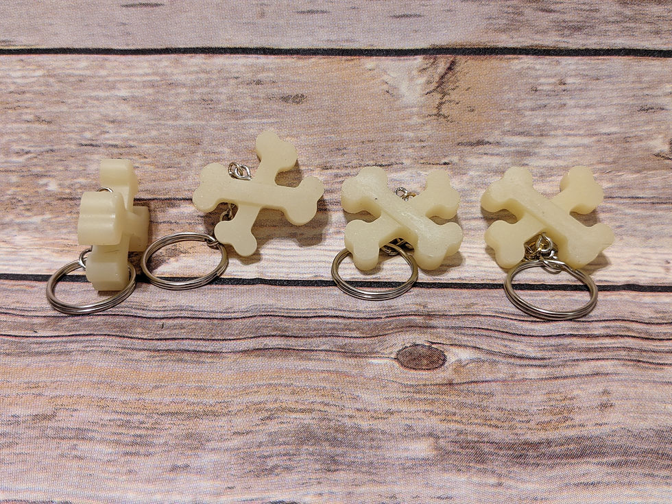 Cross Bones Keychain