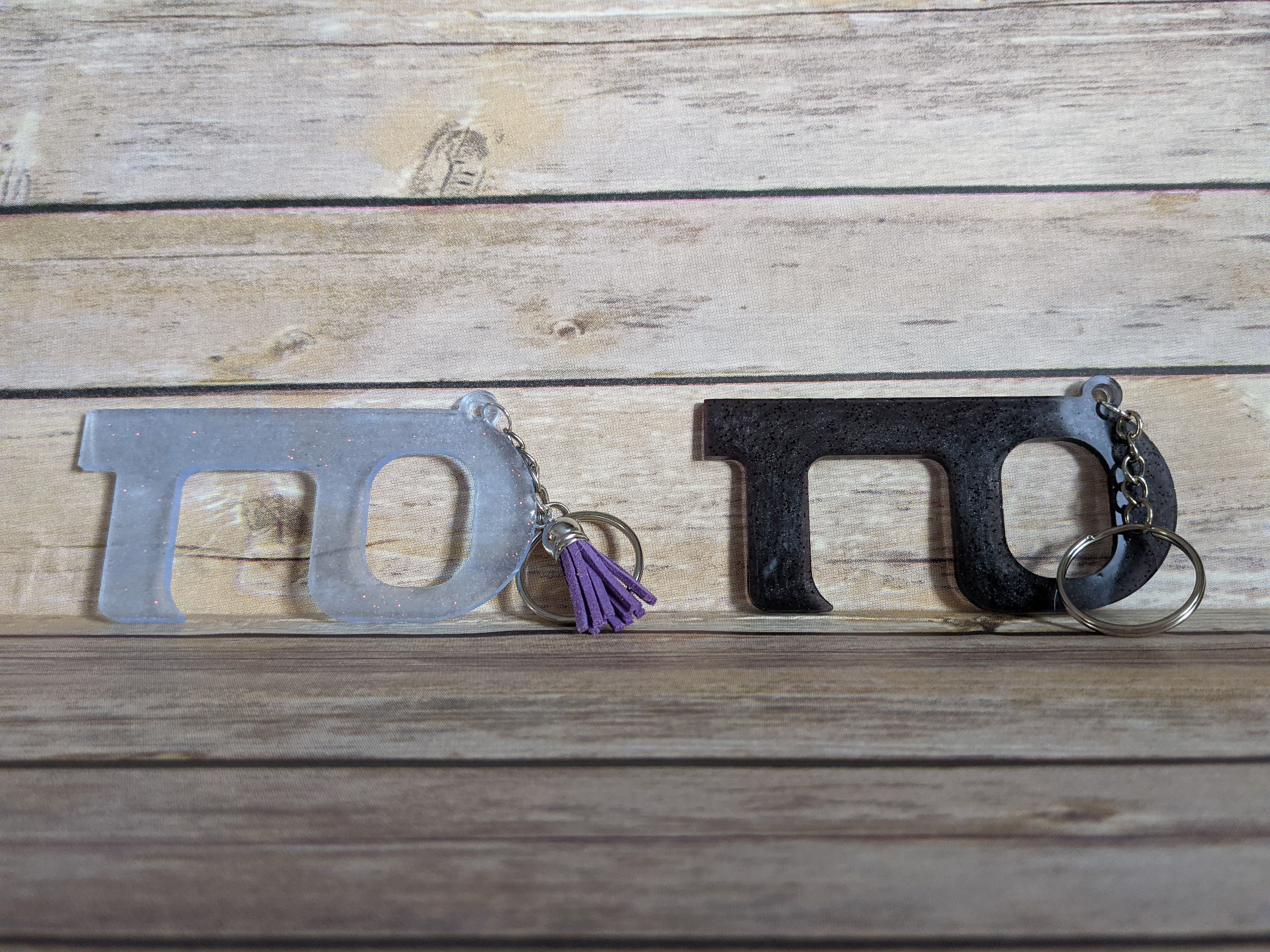 Door Push/Pull Keychain