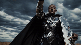 20250117_2148_Epic Warrior Stands Ready_simple_compose_01jhvrcraeet3s5y0my40kbm6f.gif