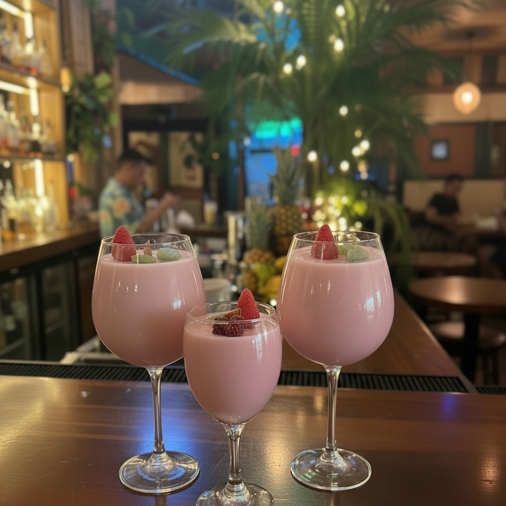 Strawberry Basil Spritz Candle (Coconut Soy Wax)