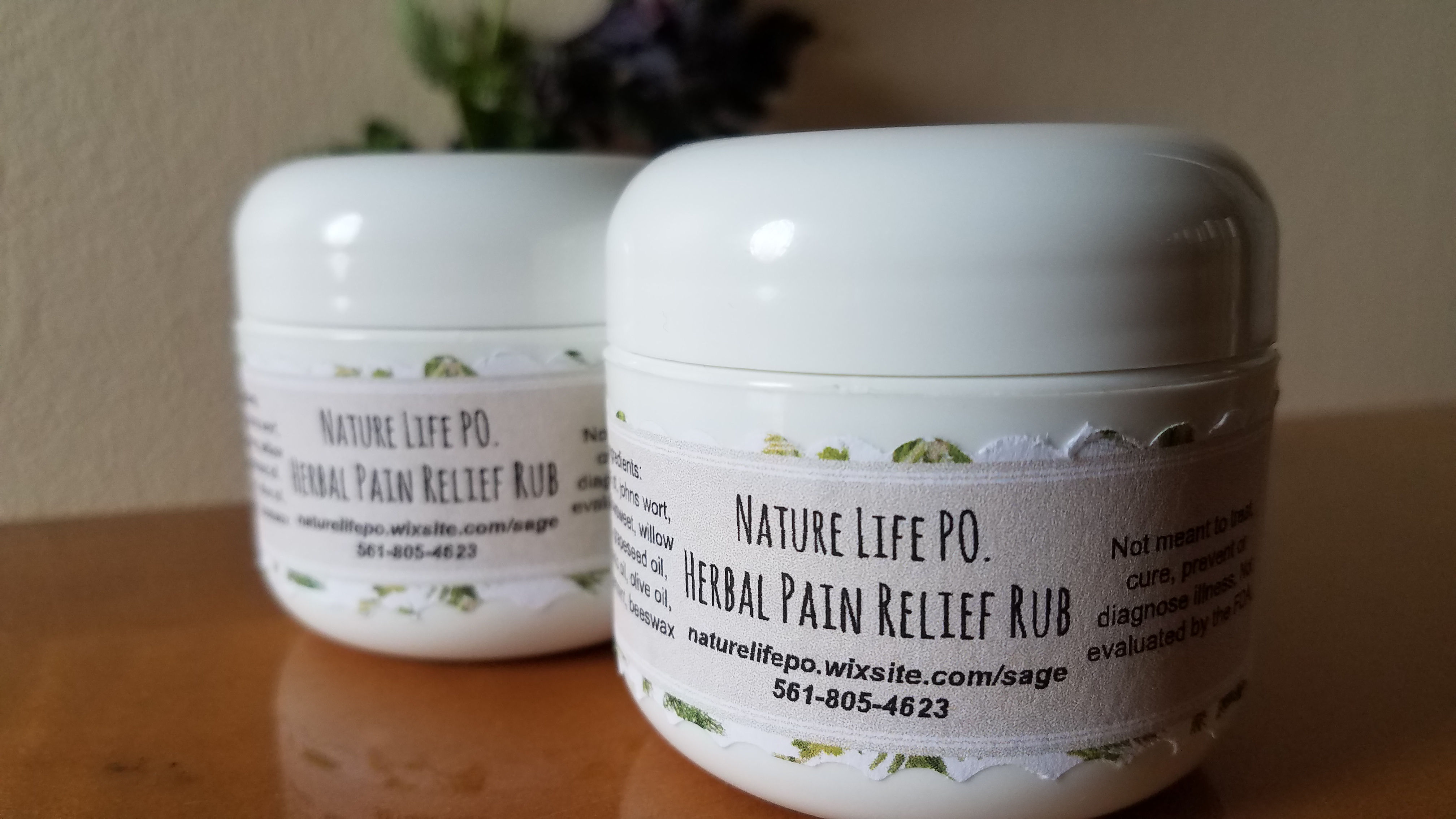 Herbal Pain Relief Rub