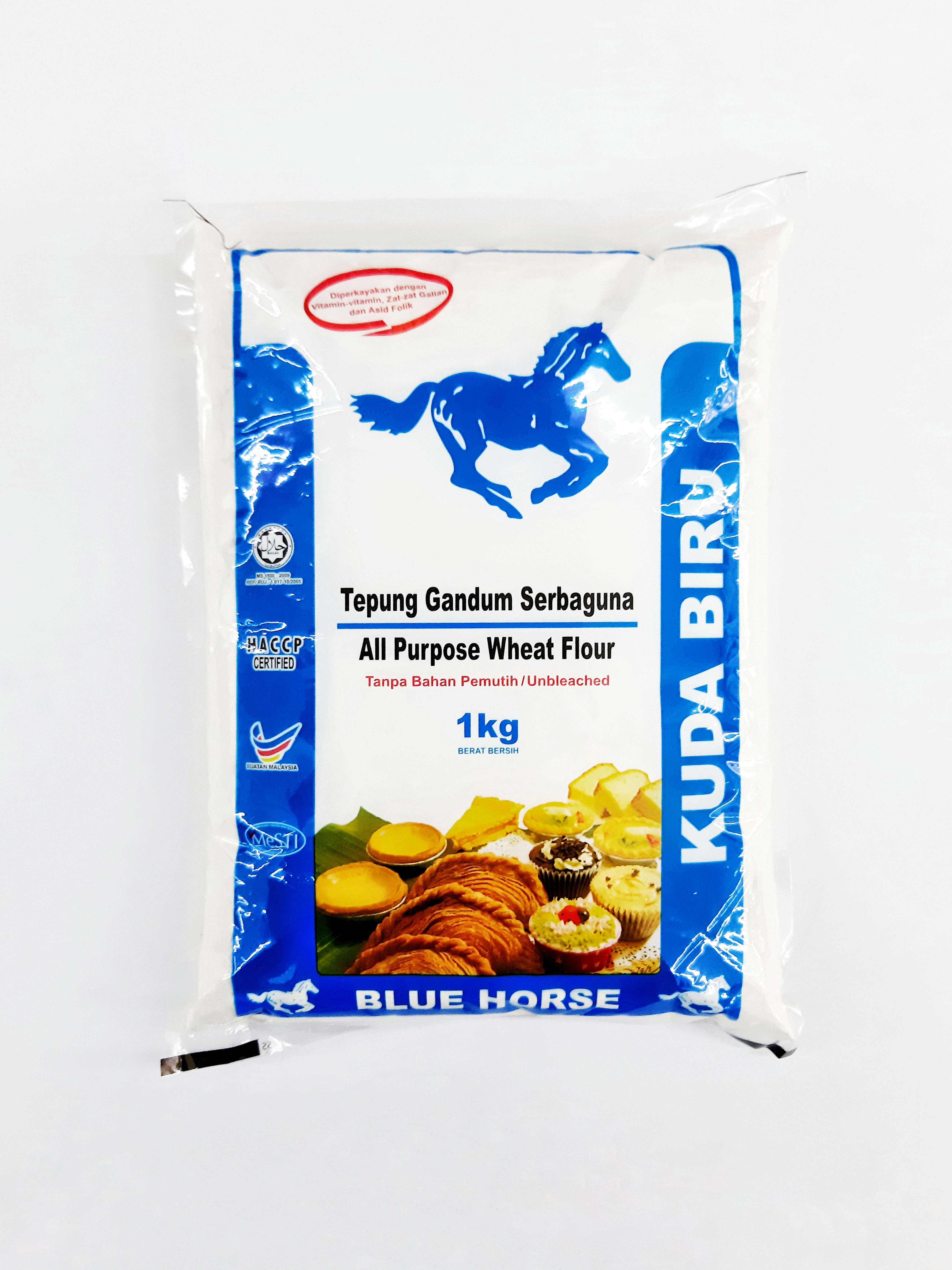 KUDA BIRU TEPUNG GANDUM SERBAGUNA 1KG