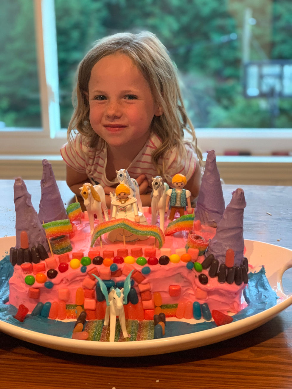 My baby turned 6 :(  It goes too fast - hold them tight!!