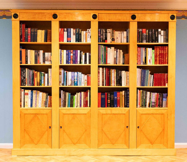 Neoclassical Style Bookcase