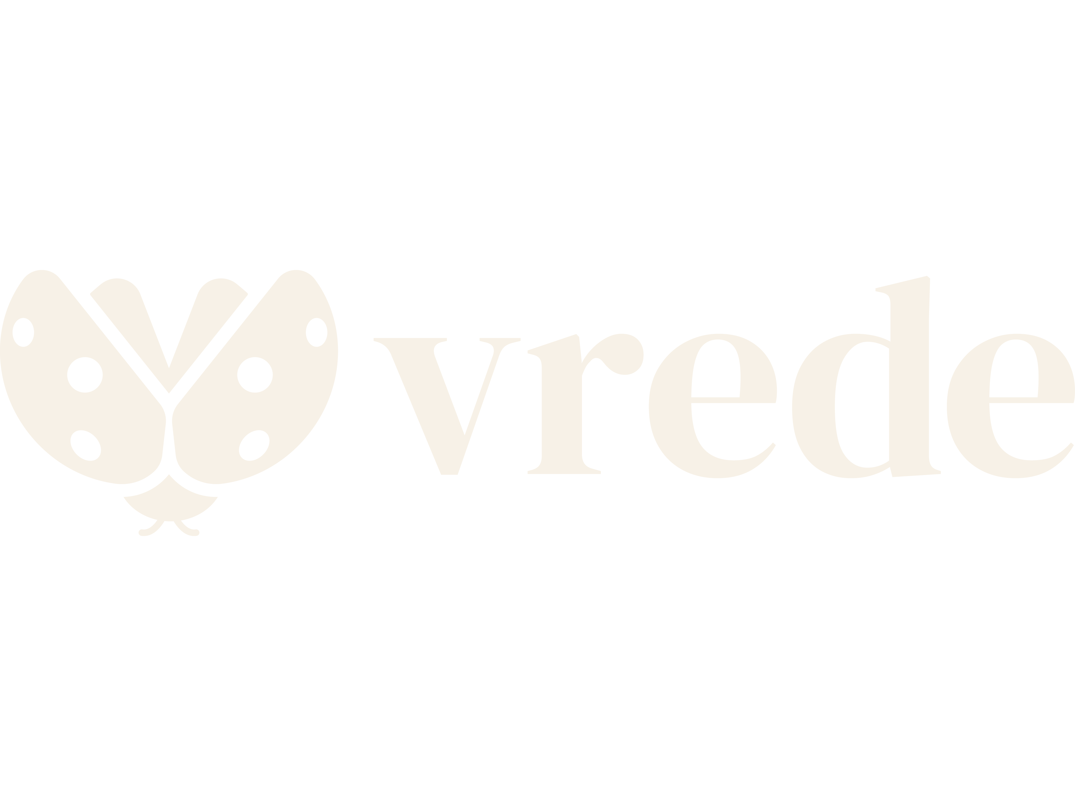 Light-colored heart symbol and the word 'vrede' on a dark background.
