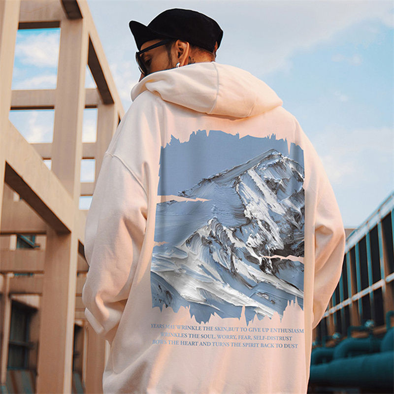 Thumbnail: Autumn Peak Oversized Men's Hoodie