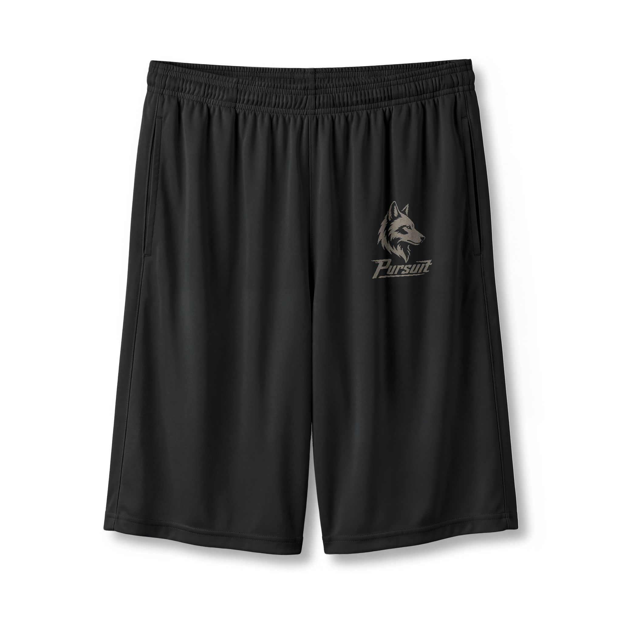 Grey Wolf Pursuit Athletic 7" Pocketed Shorts