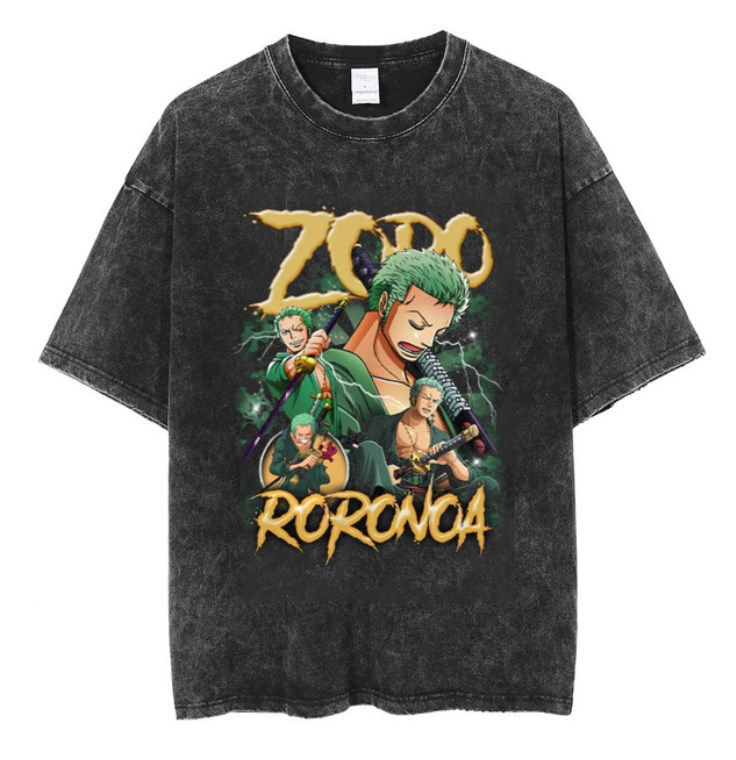 Thumbnail: One Piece Vintage Anime Streetwear Tee