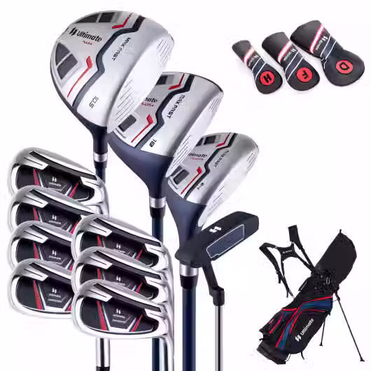 11 Pieces Complete Golf Club Package Set