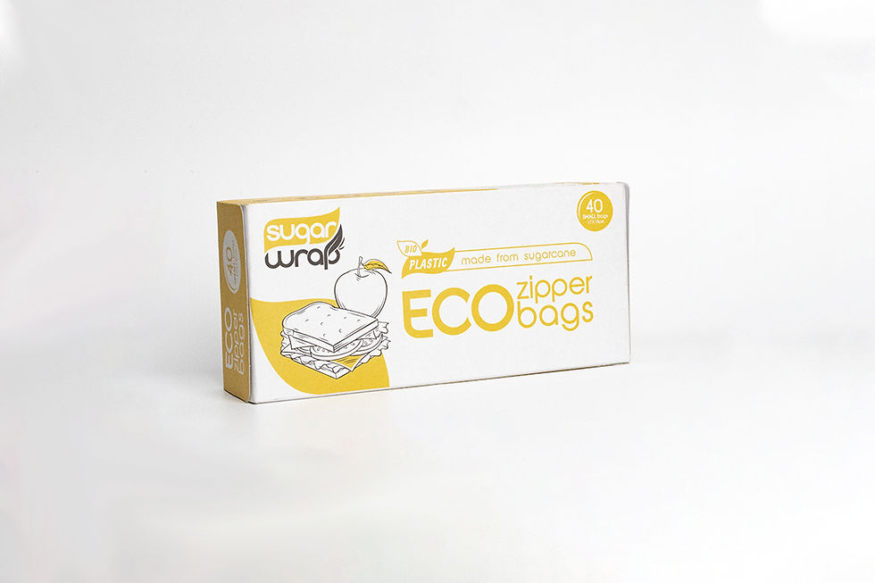Thumbnail: Sugarwrap Eco Zipper Bags Small