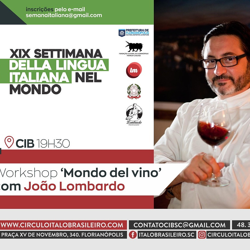 Workshop mondo del vino com João Lombardo