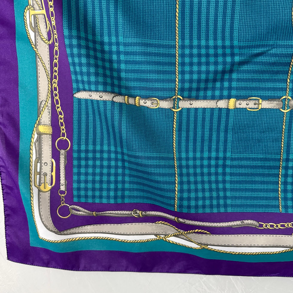 Thumbnail: 90s Purple & Teal Chain Square