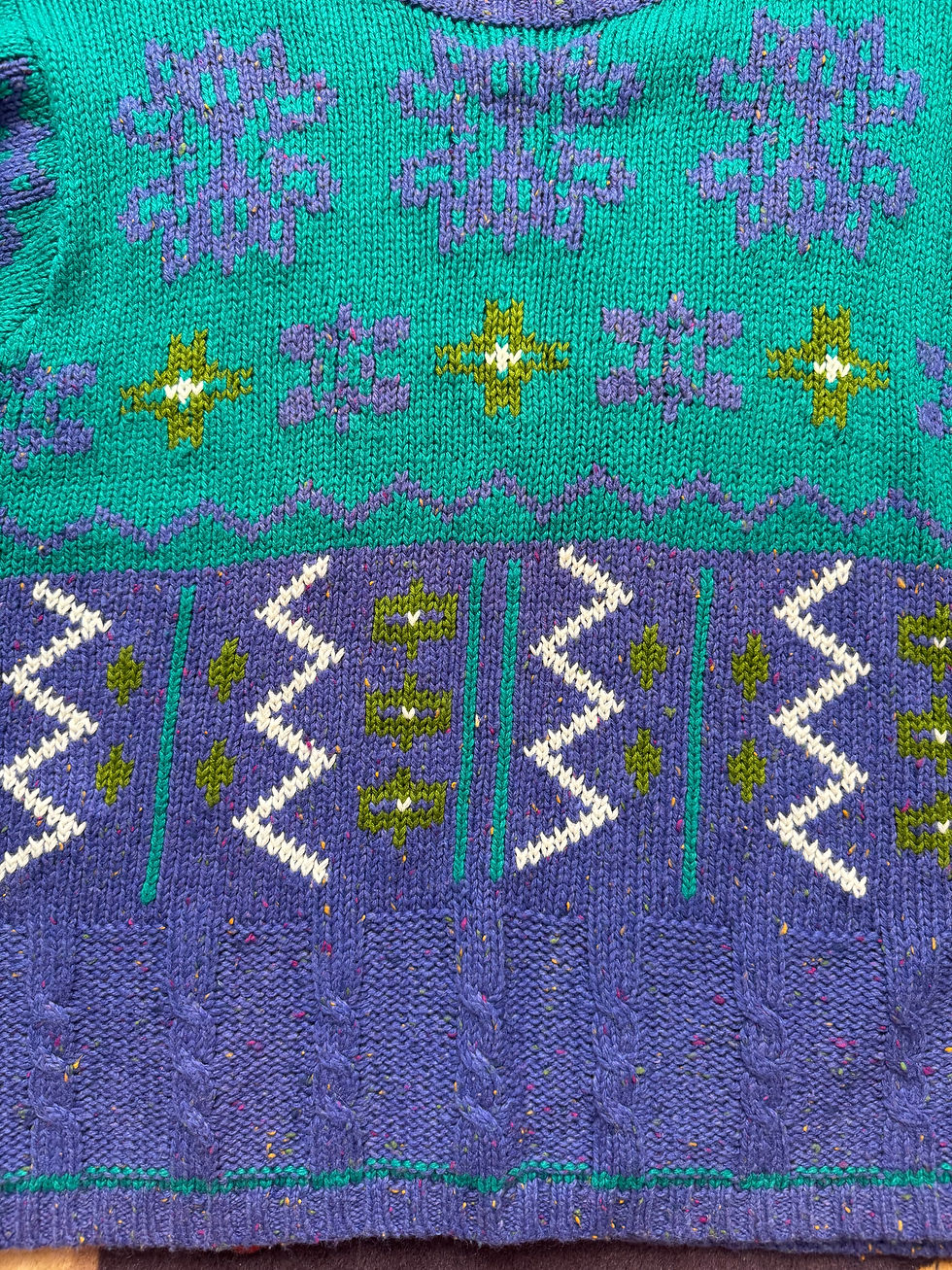 Thumbnail: 80s Laura Gayle Sweater - L