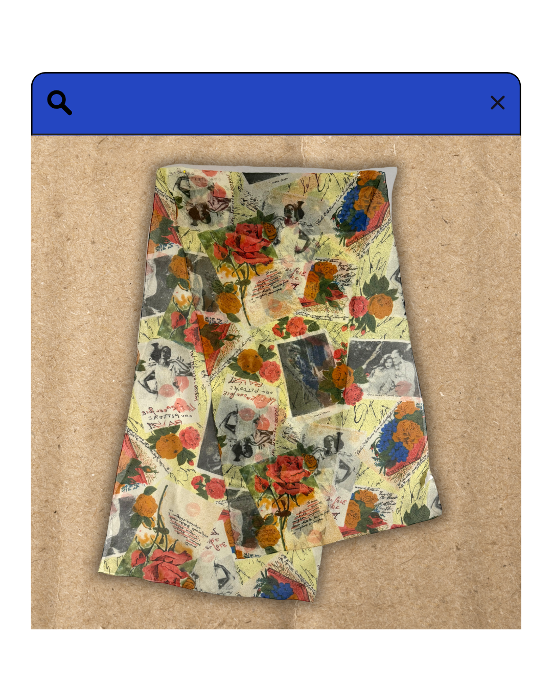 90s Love Letter Scarf