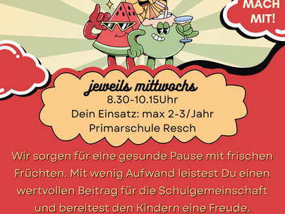 Fruchtpause - für unsere Kinder