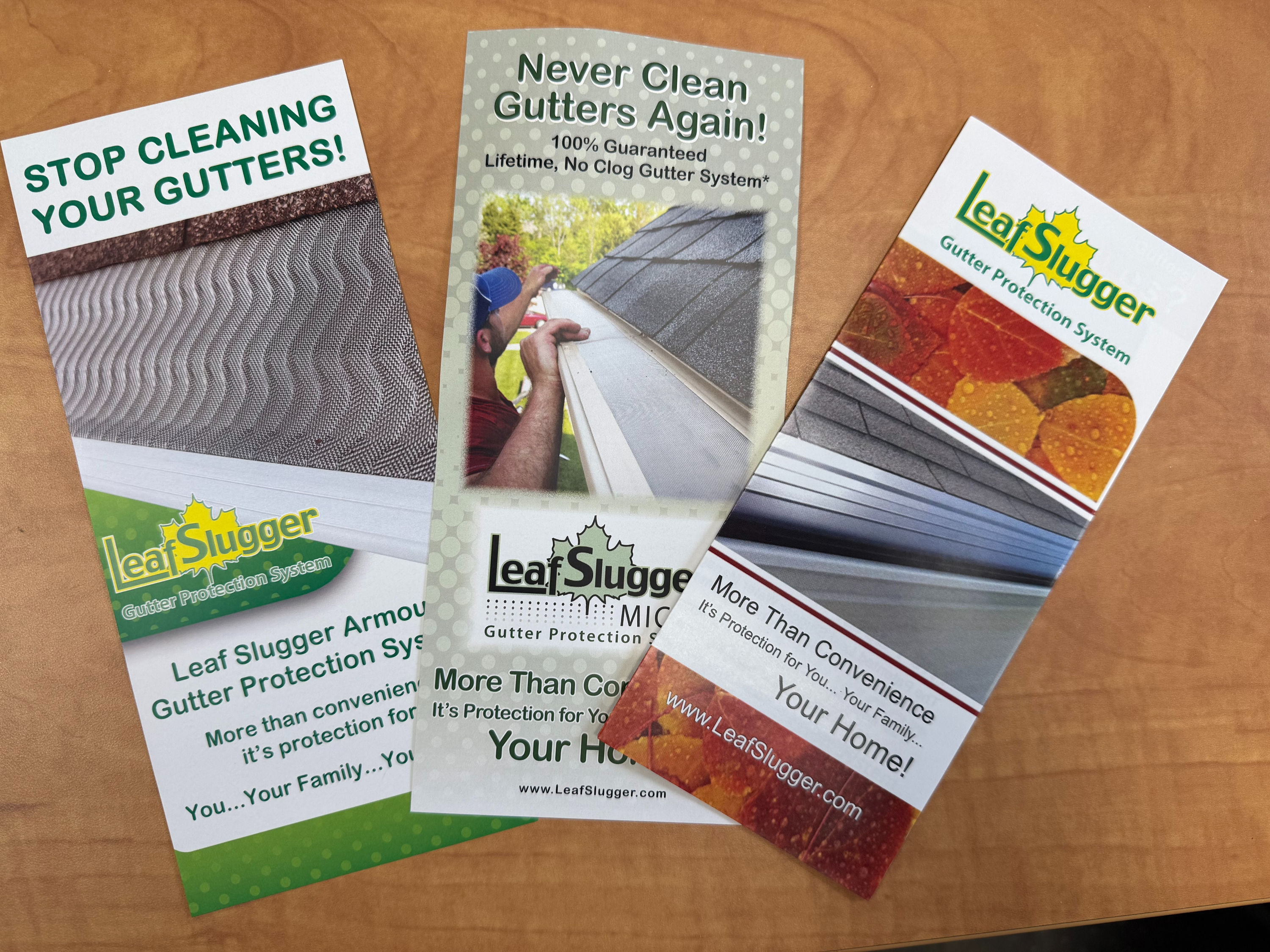 Leaf Slugger Brochures - FREE + FREE SHIPPING