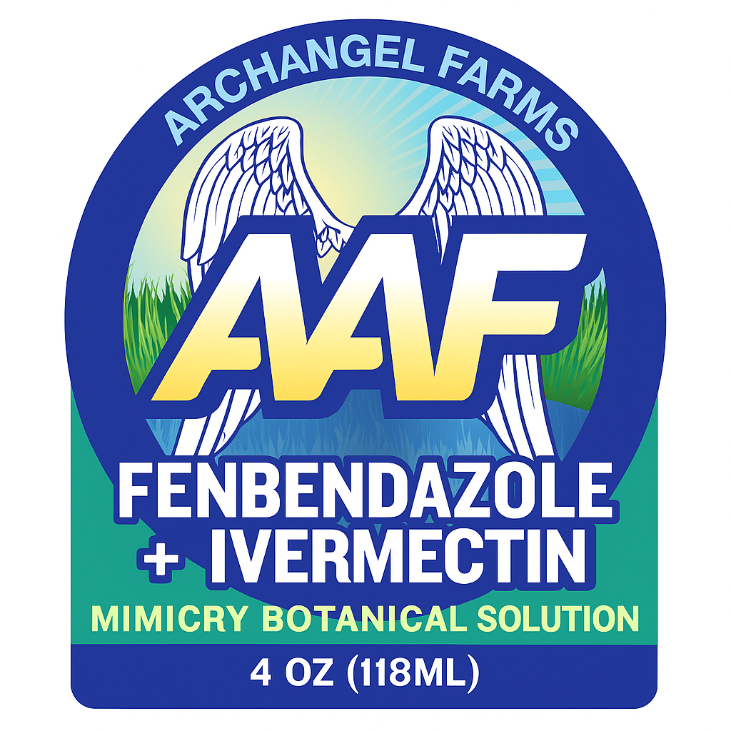 Fenbendazole Ivermectin Botanical Mimic Formula 